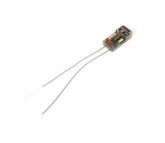 DSM2/DSMX 2.4Ghz SPEKTRUM - Spektrum AR637T télémétrie récepteur 6 Voies AS3X - FLASH RC 2