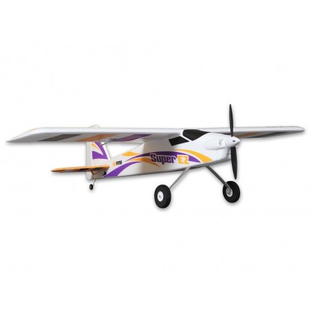 Avion FMS Trainer Super EZ V4 avec flotteurs PNP + gyro Reflex env.1.22m - FLASH RC - Le leader des avions modèlisme RC