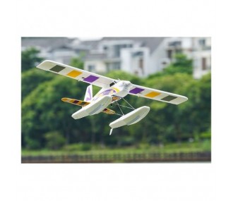 Hidroaviones RC - FMS Trainer Super EZ V4 Avión con flotadores PNP + Giróscopo Reflex aprox.1.22m - FLASH RC 2