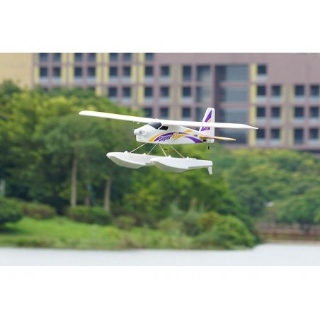 Avion FMS Trainer Super EZ V4 avec flotteurs PNP + gyro Reflex env.1.22m - FLASH RC - Le leader des avions modèlisme RC