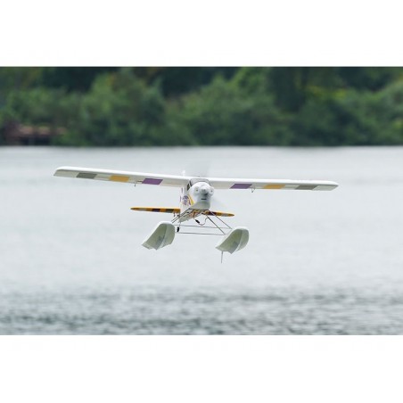 Avion FMS Trainer Super EZ V4 avec flotteurs PNP + gyro Reflex env.1.22m - FLASH RC - Le leader des avions modèlisme RC