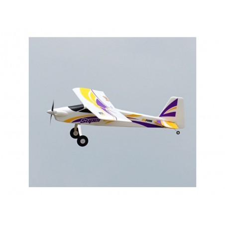 Avion FMS Trainer Super EZ V4 avec flotteurs PNP + gyro Reflex env.1.22m - FLASH RC - Le leader des avions modèlisme RC