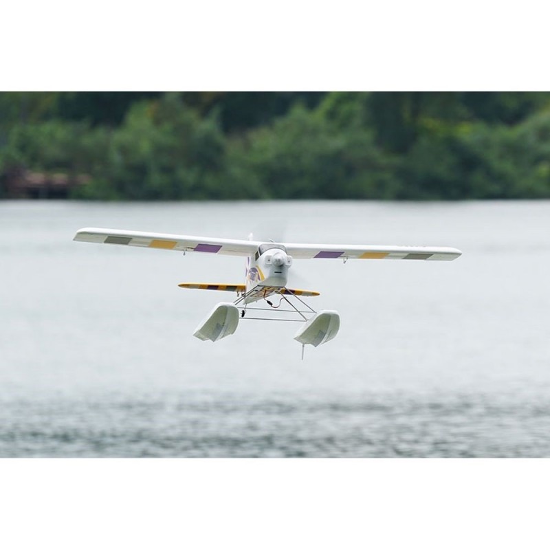 RC Seaplanes - FMS Trainer Super EZ V4 Aircraft with floats + RTF Mode 2 gyro approx.1.22m - FLASH RC