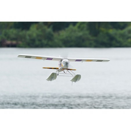 Avion FMS Trainer Super EZ V4 avec flotteurs + gyro Reflex RTF Mode 2 env.1.22m - FLASH RC