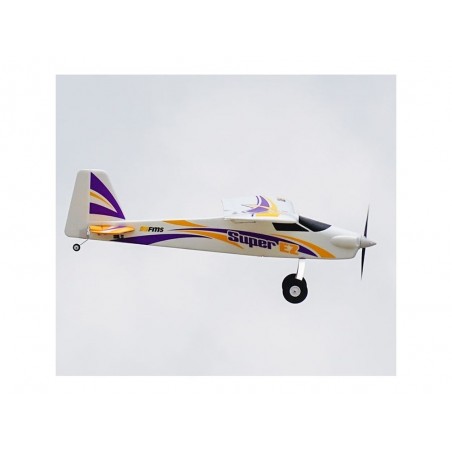 Avion FMS Trainer Super EZ V4 avec flotteurs + gyro Reflex RTF Mode 2 env.1.22m - FLASH RC