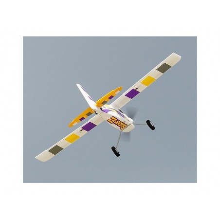 RC Wasserflugzeuge - FMS Trainer Super EZ V4 Flugzeug mit Schwimmern + Gyro Reflex RTF Mode 2 ca.1.22m - FLASH RC