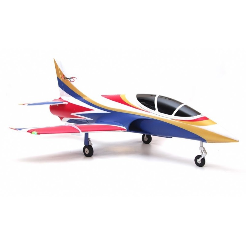 RC-Jets - Jet FMS Avanti V3 PNP Kit + Gyro REFLEX 70mm EDF - FLASH RC