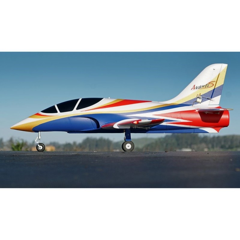 Jets RC - Kit Jet FMS Avanti V3 PNP + giróscopo REFLEX 70mm EDF - FLASH RC
