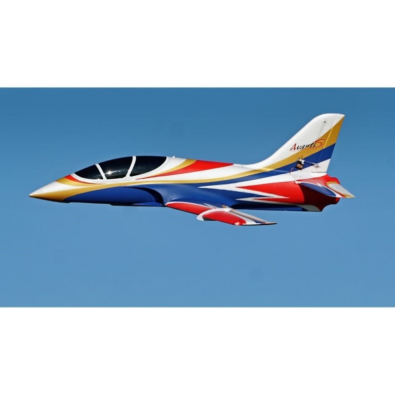 RC Jets - Jet FMS Avanti V3 PNP kit + giroscopio REFLEX 70mm EDF - FLASH RC