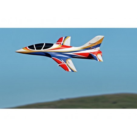RC-Jets - Jet FMS Avanti V3 PNP Kit + Gyro REFLEX 70mm EDF - FLASH RC