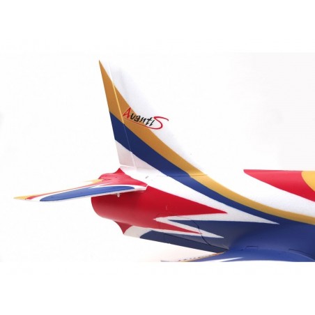 Jets RC - Kit Jet FMS Avanti V3 PNP + giróscopo REFLEX 70mm EDF - FLASH RC