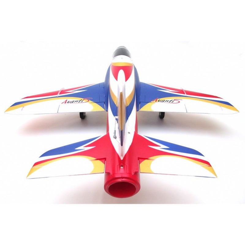 RC-Jets - Jet FMS Avanti V3 PNP Kit + Gyro REFLEX 70mm EDF - FLASH RC