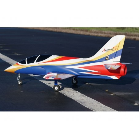 RC-Jets - Jet FMS Avanti V3 PNP Kit + Gyro REFLEX 70mm EDF - FLASH RC
