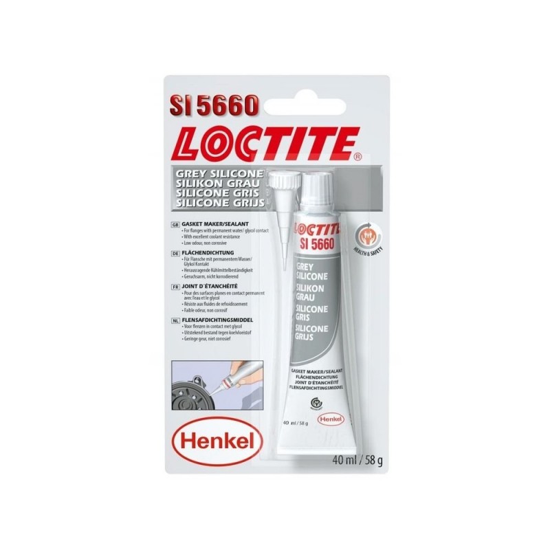 Biadesivi / Adesivi - LOCTITE Silicone Engine Joint Compound grigio SI5660 40ml - FLASH RC