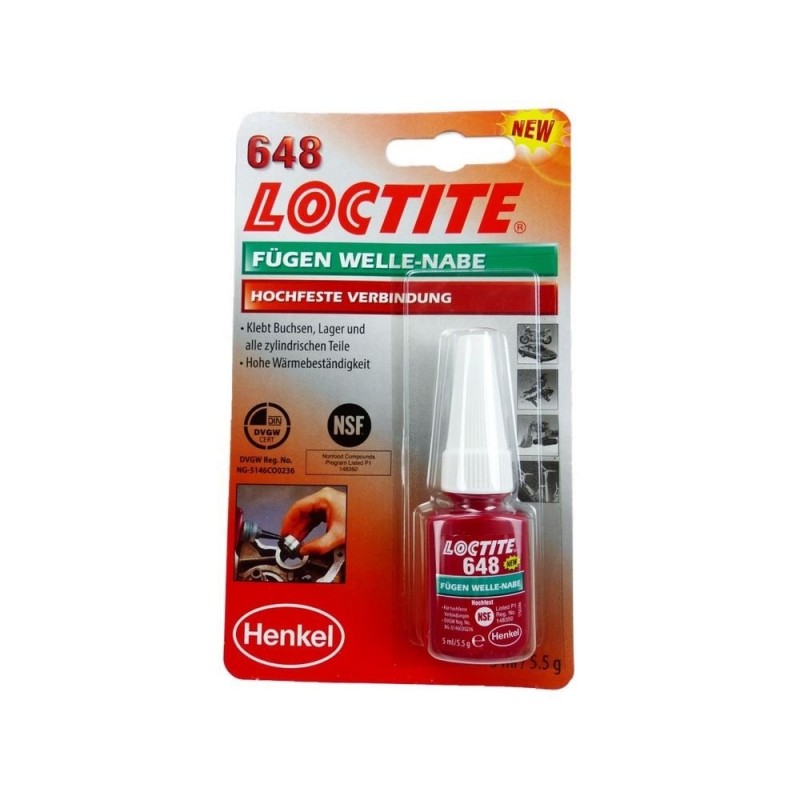 Netzbremse / Pressblock - Klebstoff Pressblock LOCTITE 648 stark - FLASH RC