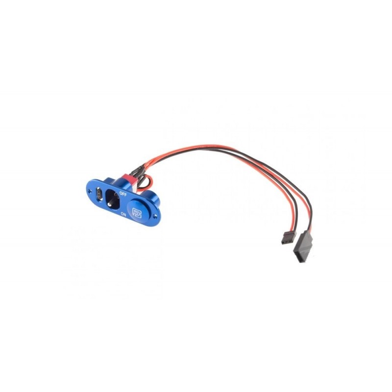 Interrupteurs - Simple interrupteur prises JR / recharge / remplissage carburant - FLASH RC
