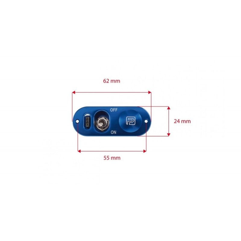 Switches - Single switch JR sockets / refill / fuel filling - FLASH RC