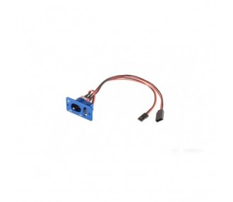 Switches - Single switch JR sockets / recharge - FLASH RC