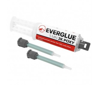 Colle Epoxy 5min 25g seringue EVERGLUE - FLASH RC