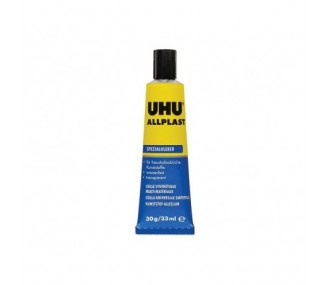 Colla per legno/vetro - UHU Allplast 30g - FLASH RC