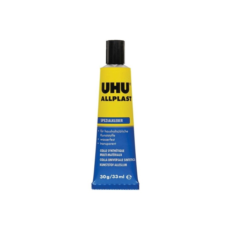 Colla per legno/vetro - UHU Allplast 30g - FLASH RC