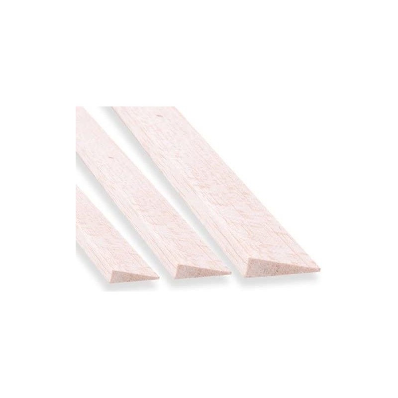 Trailing edge - Straight trailing edge balsa 15x4mm AIR LOISIRS - FLASH RC