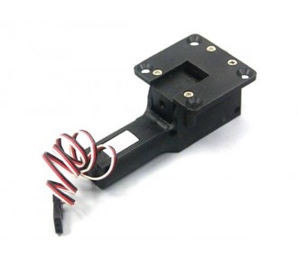 Tren de aterrizaje retráctil para aviones - Tren de aterrizaje retráctil eléctrico delantero V2 3.1mm / 90° - Dynam - FLASH RC