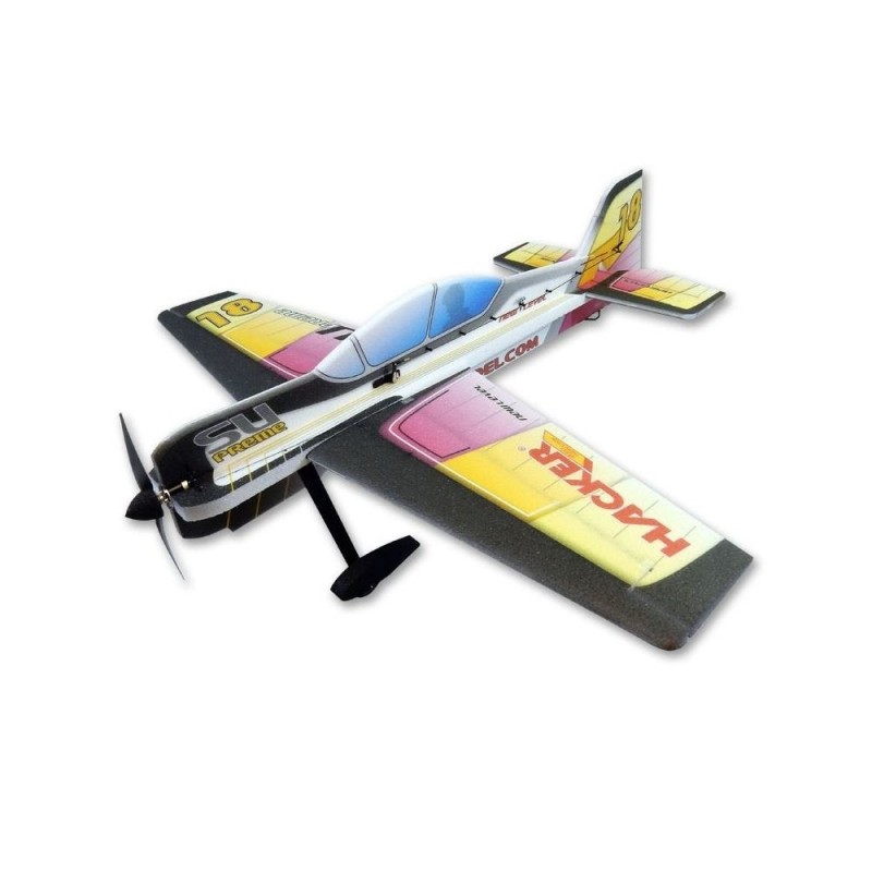 Avion Hacker model SU-Preme ARF env.1.20m rouge/orange/jaune - FLASH RC