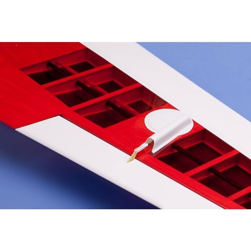 Servo covers - Plastic servo covers dia.65mm (1x pair) Topmodel CZ - FLASH RC
