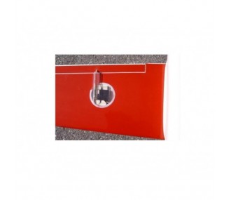 Servo covers - Transparent plastic servo covers dia.58mm (1x pair) Topmodel CZ - FLASH RC 2