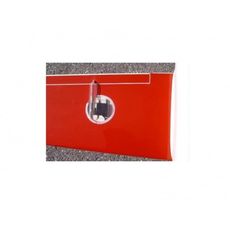 Caches-Servo plastique transparents dia.58mm (1x paire) Topmodel CZ - FLASH RC