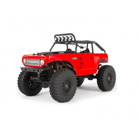 Axial SCX24 Deadbolt 1/24th Scale 4WD RTR rouge - FLASH RC