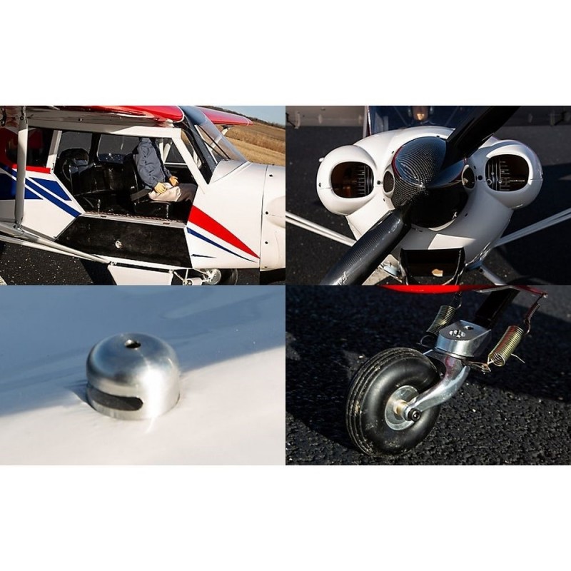 Modelo de Avión RC - CARBON CUB FX-3 100-200CC ARF-4.2M Hangar 9 - FLASH RC