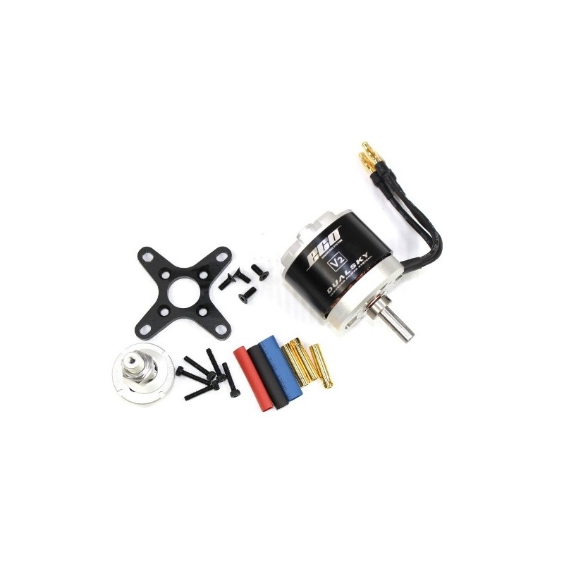 Outrunner - Moteur Dualsky Eco 3520C V2 (210g, 510kv, 1150W) - FLASH RC