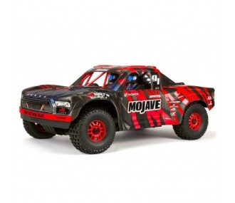 Offroad RC Auto - ARRMA 1/7 Mojave 6S BLX 4WD Brushless Desert Truck RTR, rosso e nero - FLASH RC