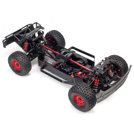 Coches RC Offroad - ARRMA 1/7 Mojave 6S BLX 4WD Brushless Desert Truck RTR, rojo y negro - FLASH RC