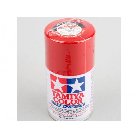 Paint - Aerosol paint 100ml for LEXAN Tamiya PS60 red mica - FLASH RC