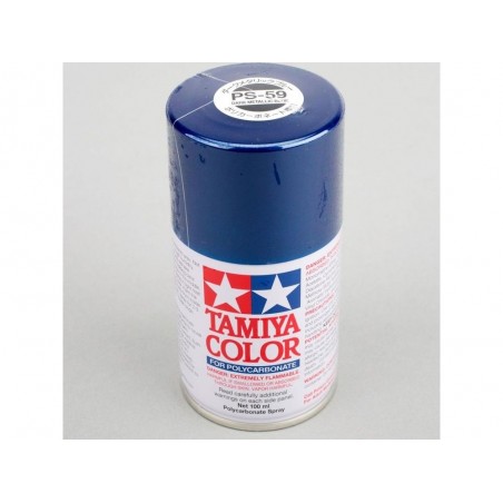 Farbe - Sprayfarbe 100ml für LEXAN Tamiya PS59 blau Metall - FLASH RC