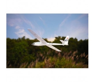 Motoplaneurs RC - FMS ASW-17 EPO PNP 2,50m quadroflaps - Chocofly livery - FLASH RC 2