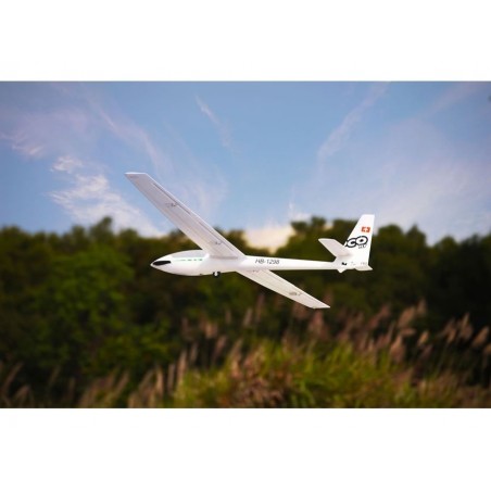 RC-Motorsegler - FMS ASW-17 EPO PNP 2,50m Quadroflaps - Chocofly livery - FLASH RC