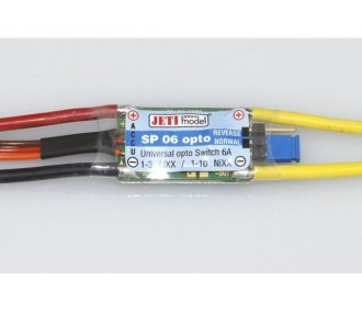Elektronische / magnetische Schalter - RC-Schalter SP06 OPTO 6A JR - Jeti - FLASH RC