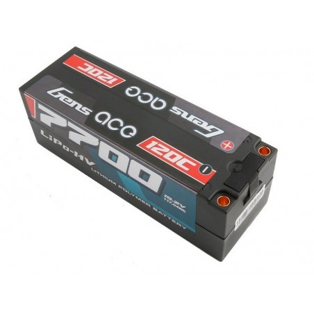 Baterías RC Coche y Barco - Batería Gens Ace Hardcase, Lipo HV 4S 15.2V 7700mAh 120C Socket 5mm - FLASH RC