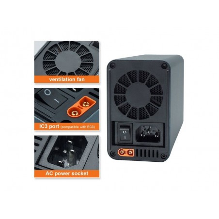 Alimentatore stabilizzato - ISDT SP2425 Alimentatore 25A/600W 24V con BattGo - FLASH RC