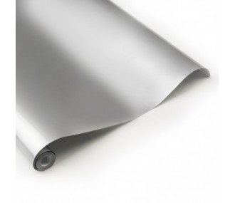 Schrumpfbare Bespannung - 2m-Rolle silberne Bespannung (Breite 64cm) - FLASH RC