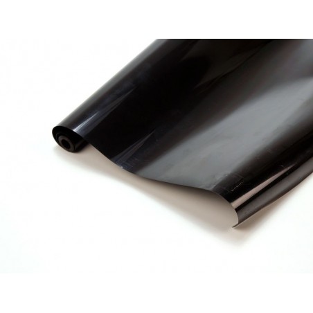 Schrumpfbare Bespannung - 2m-Rolle schwarze Bespannung (Breite 64cm) - FLASH RC