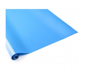 Heat-shrinkable interlining - 2m roll of light blue interlining (width 64cm) - FLASH RC