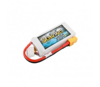 Baterías propulsión Aviones RC - Gen ace Soaring lipo 3S 11.1V 1300mAh 30C socket XT60 - FLASH RC