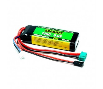 Receiver batteries - LiFe battery EGOBATT 6,6V 1450mAh 25C JR/MPX - FLASH RC