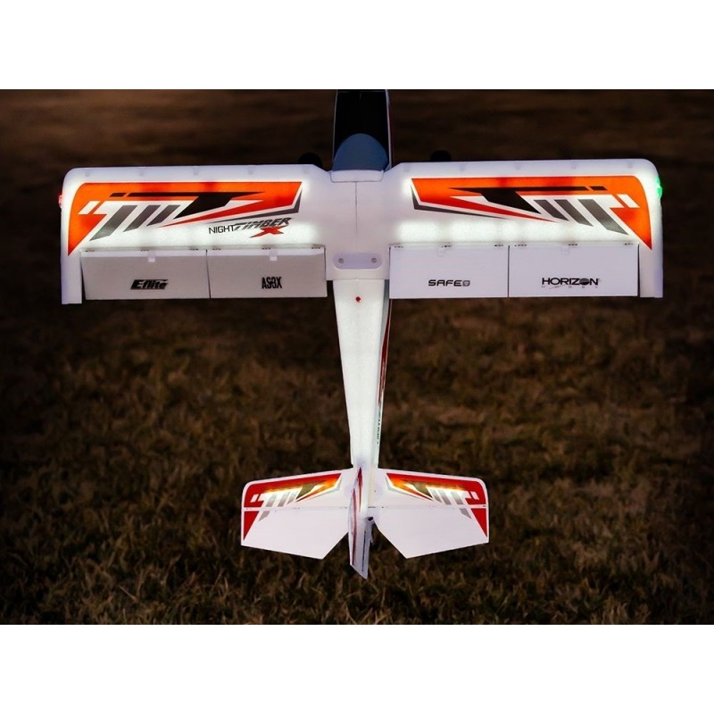 Aviones R/C para principiantes - E-flite NIGHT Timber X PNP avión aprox.1.20m - FLASH RC