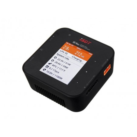 Ladegeräte - ISDT Q8 MAX BattGO 7(8)S/30A/1000W 10-34V DC Ladegerät - FLASH RC